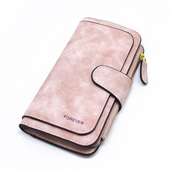Brand Leather Women Wallets High Quality Designer Zipper Long Wallet Women Card Holder Ladies Purse Money Bag Carteira Feminina